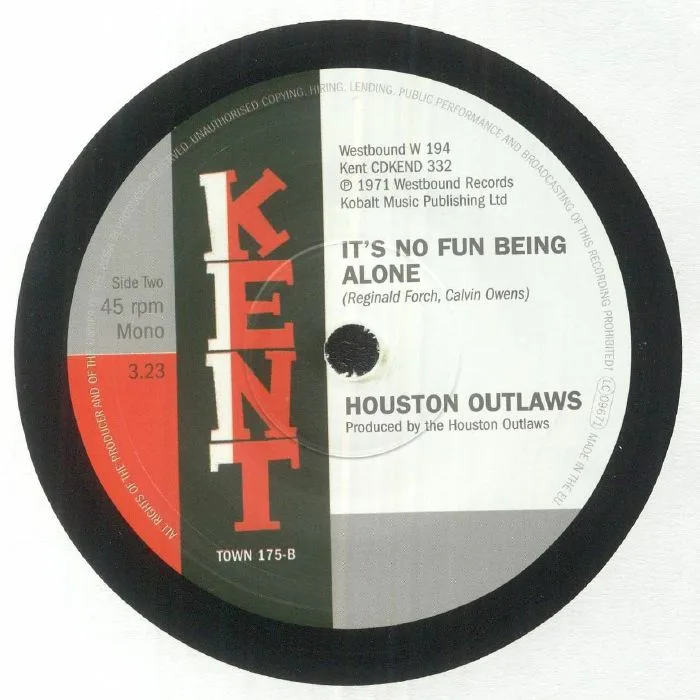 Back cover — HOUSTON OUTLAWS — Ain't No Telling