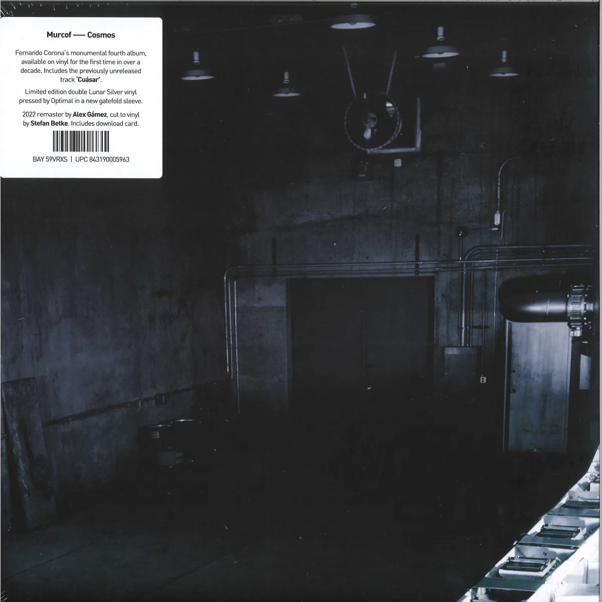 Обратная сторона обложки — Murcof — COSMOS LP (2x12")