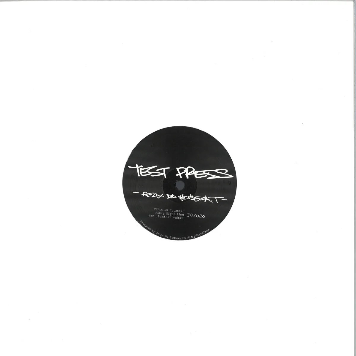 Обратная сторона обложки — Felix Da Housecat — Test Press