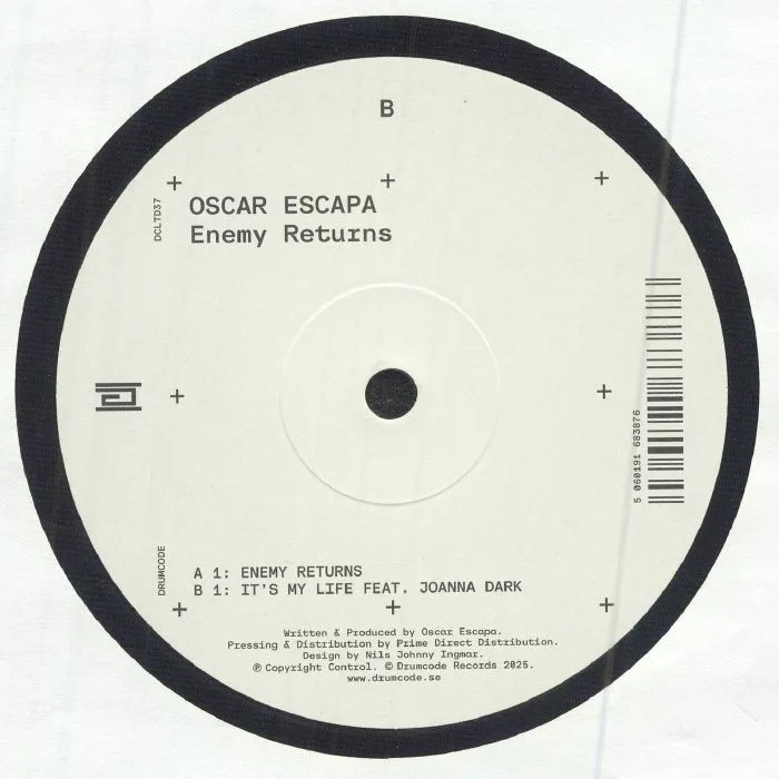 Back cover — Oscar ESCAPA — Enemy Returns