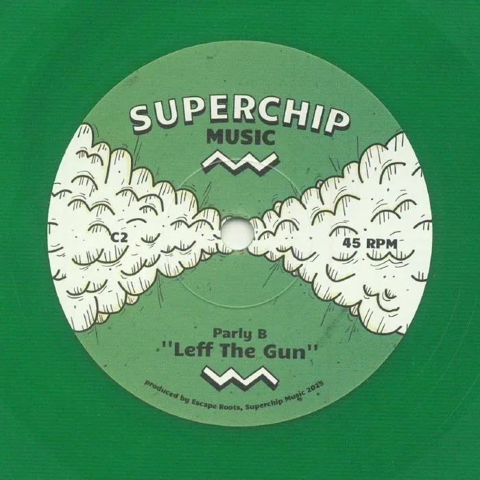 Back cover — YEZA / BLACKOUT JA / PARLY B — Left The Gun