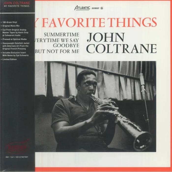John COLTRANE — My Favorite Things (mono) (Rhino High Fidelity 65th Anniversary Edition)