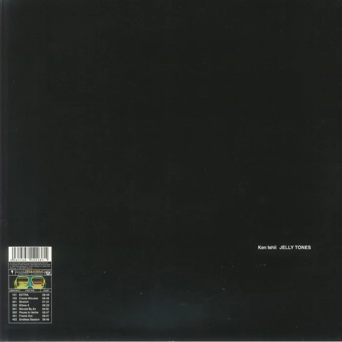 Обратная сторона обложки — Ken ISHII — Jelly Tones (reissue)