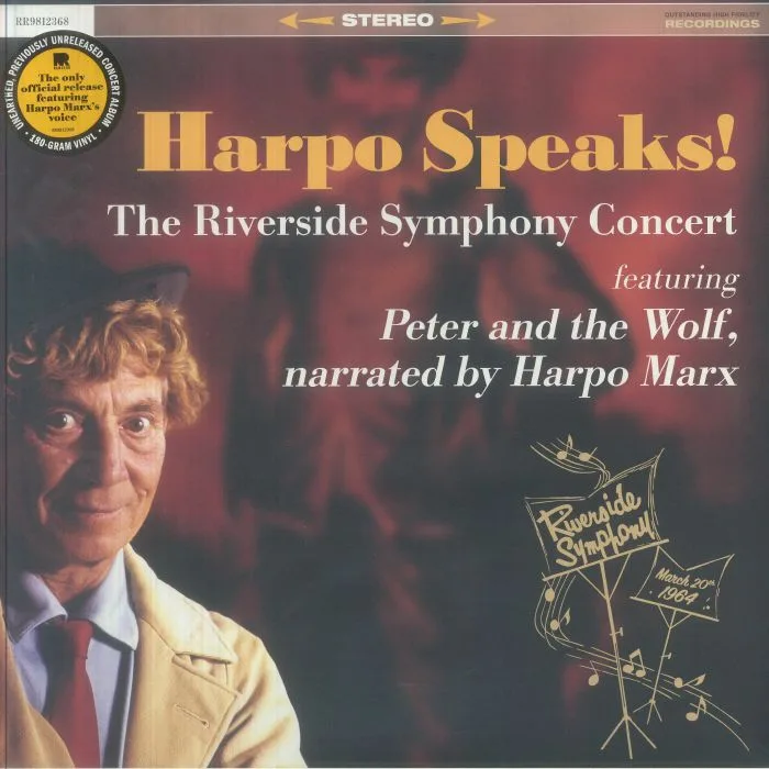 HARPO MARX — Harpo Speaks! The Riverside Symphony Concert