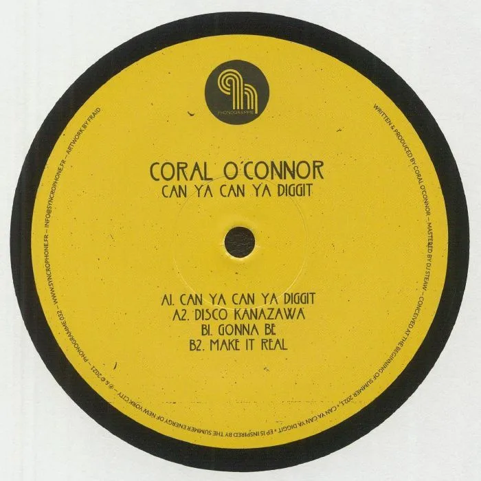 Обратная сторона обложки — Coral O'CONNOR — Can Ya Can Ya Diggit