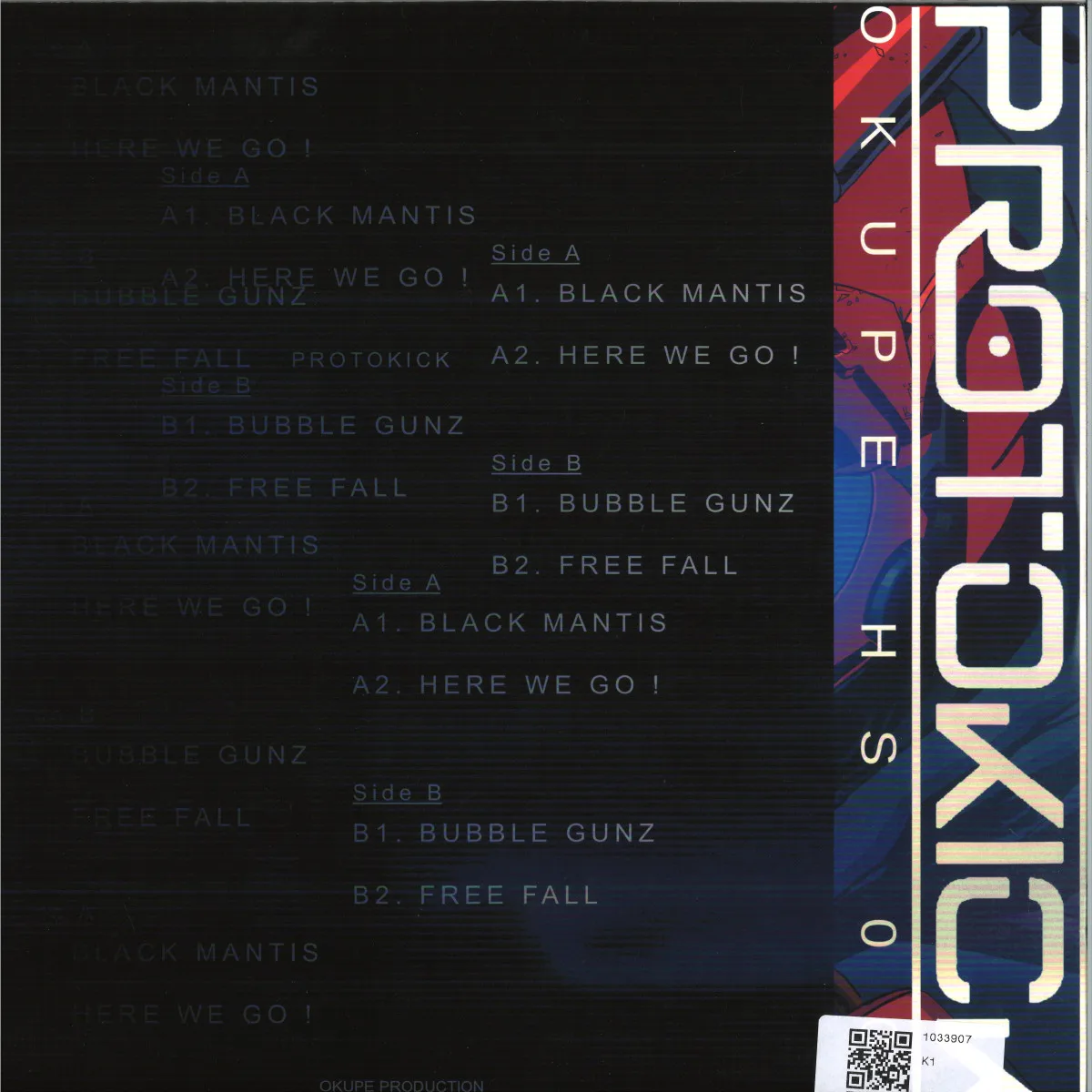 Back cover — Protokick — Black Mantis