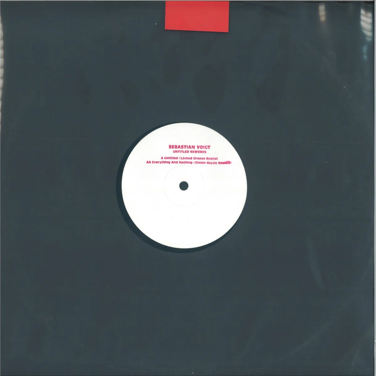 Лицевая сторона обложки — Sebastian Voigt — Untitled Reworks