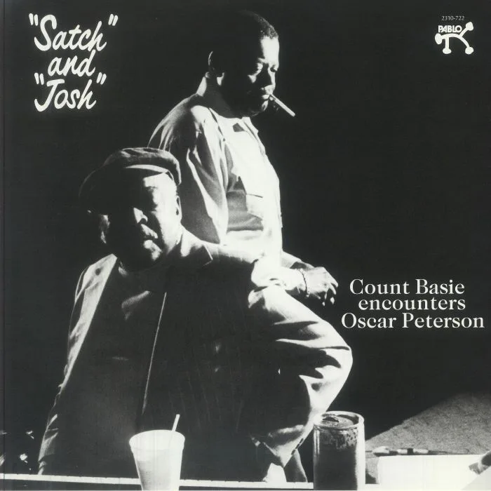 Front cover — Count BASIE / OSCAR PETERSON — 'Satch' & 'Josh': Count Basie Encounters Oscar Peterson (reissue)