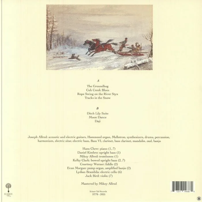 Back cover — Joseph ALLRED — Old Time Fantasias