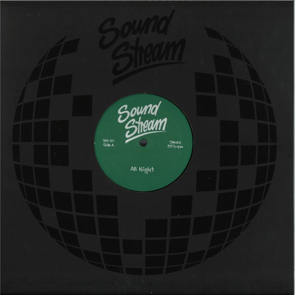 Лицевая сторона обложки — Sound Stream — All Night