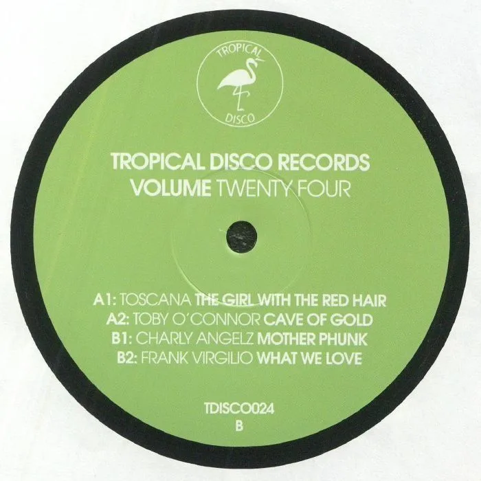 Обратная сторона обложки — TOSCANA / TOBY O'CONNOR / CHARLY ANGELZ / FRANK VIRGILIO — Tropical Disco Records Vol 24