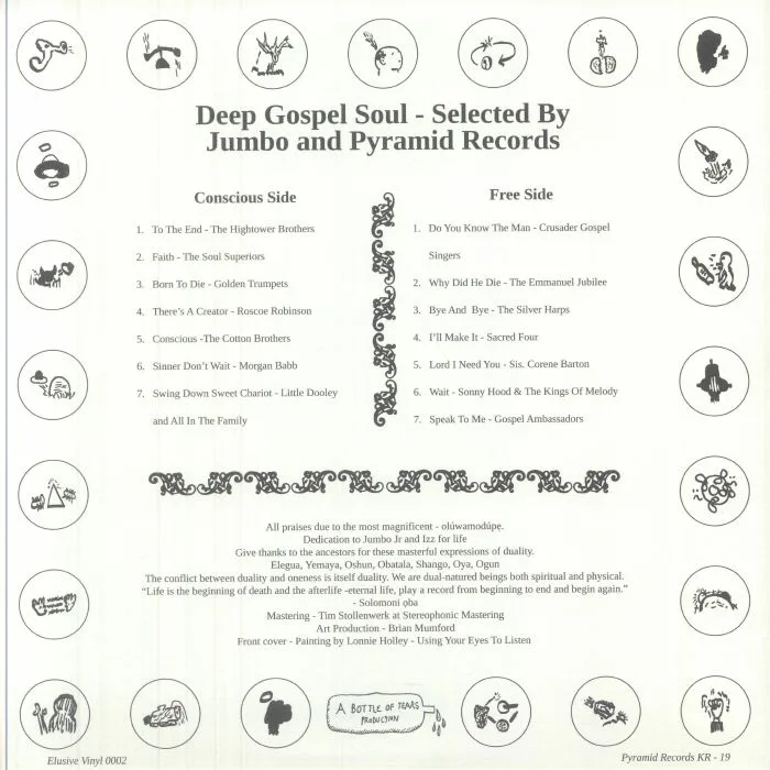 Back cover — VARIOUS — Conscience Let Me Be