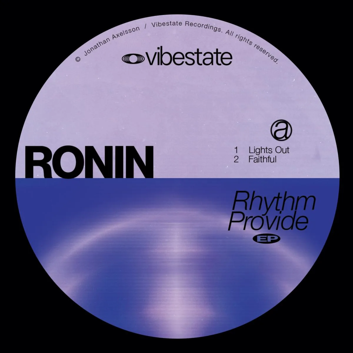 Лицевая сторона обложки — Ronin — Rhythm Provide EP