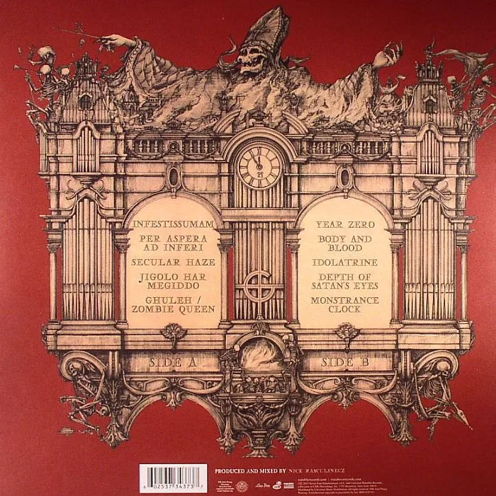 Back cover — GHOST BC — Infestissumam