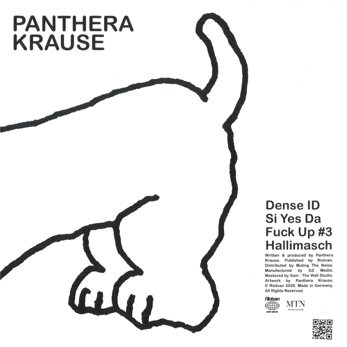 Back cover — Panthera Krause — Hallimasch