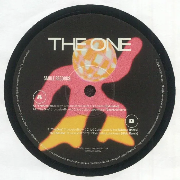 Front cover — Chloe CAILLET / LUKE ALESSI feat JOCELYN BROWN — The One