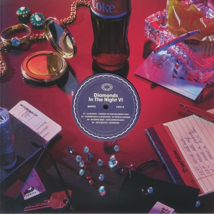 Front cover — CLUB MAYZ / BIZARRE BILLY / JAMES ROD / RICARDO BAEZ / SETH BOOTH — Diamonds In The Night Vol 6 EP