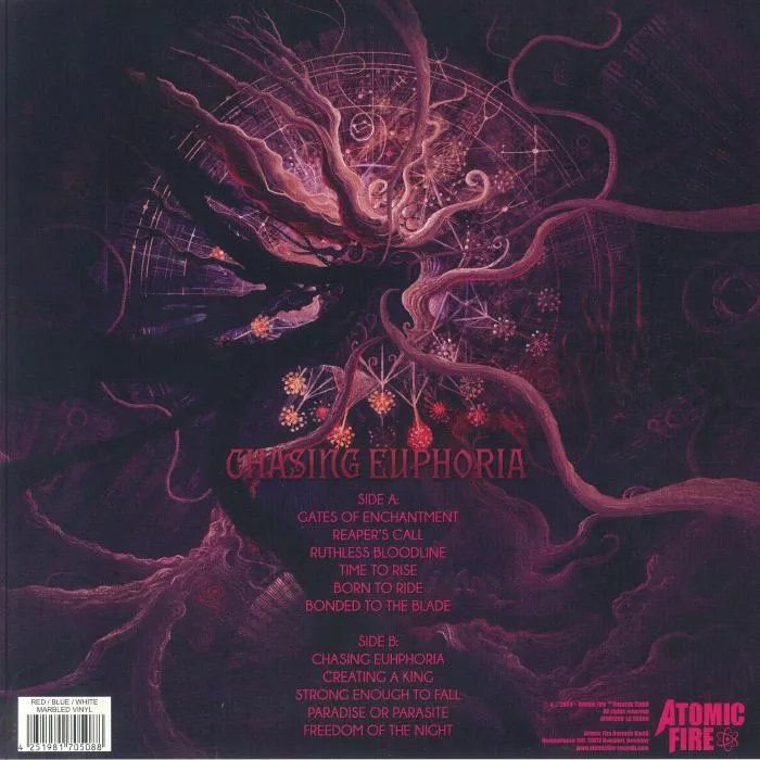 Back cover — LUTHARO — Chasing Euphoria