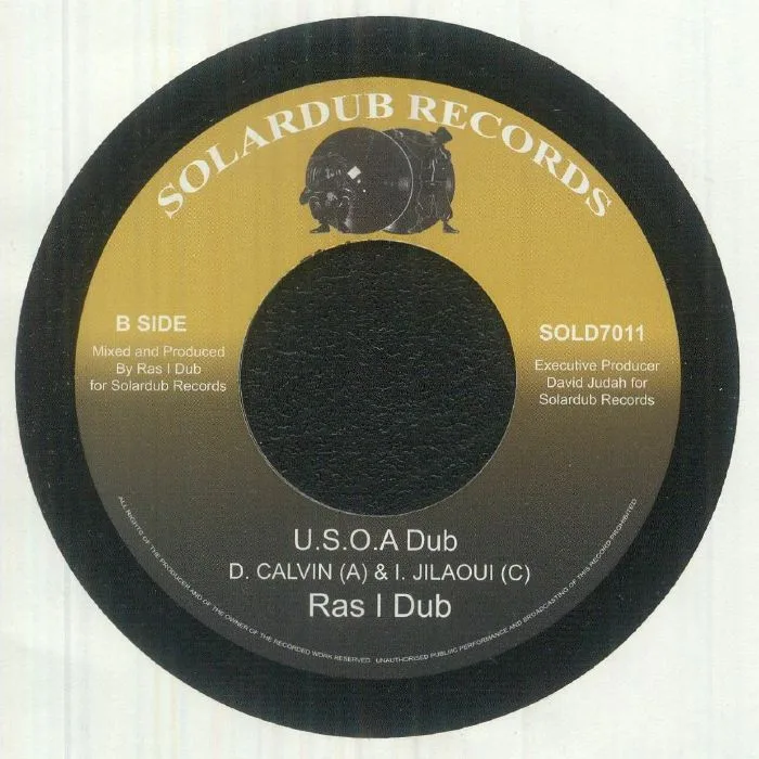 Обратная сторона обложки — Donovan KINGJAY / RAS I DUB — United States Of Africa