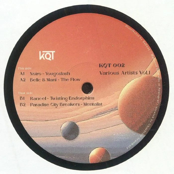 Front cover — NOIRO / BELIC & MANI / RANCEL / PARADISE CITY BREAKERS — Various Artists Vol 1