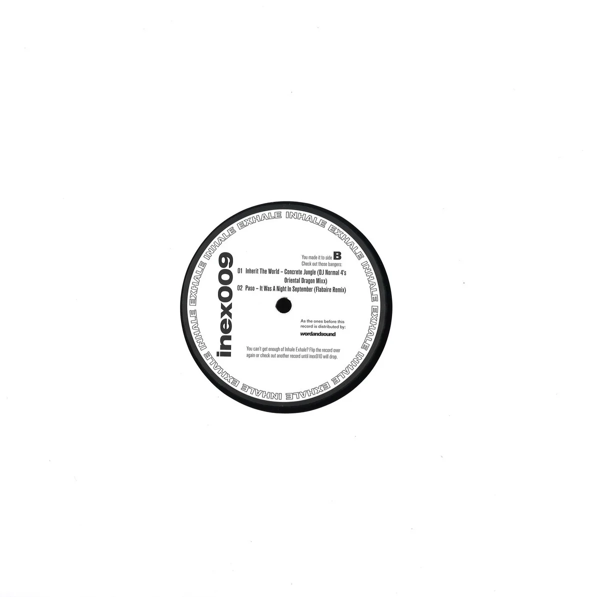 Обратная сторона обложки — Various — InEx009