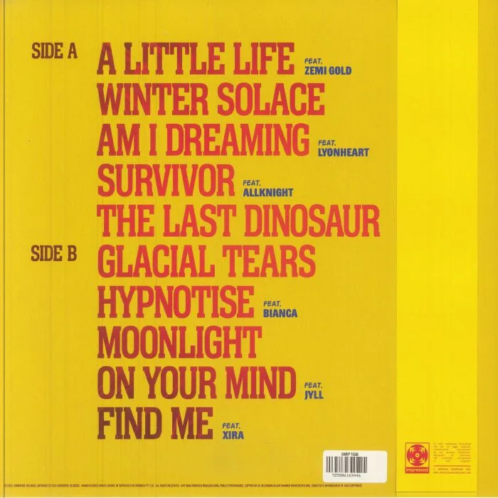 Back cover — LITTLE FOOT — Echoes Of The Valley