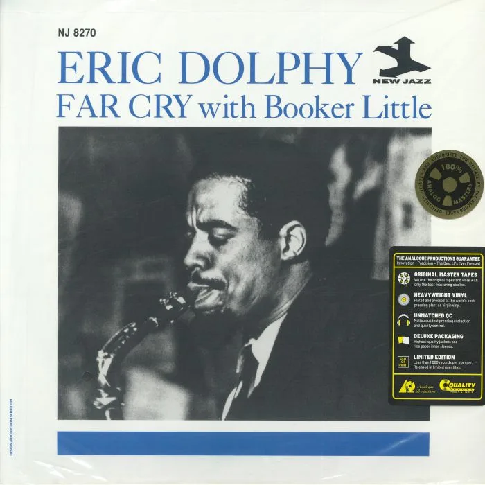 Лицевая сторона обложки — Eric DOLPHY with BOOKER LITTLE — Far Cry (remastered)