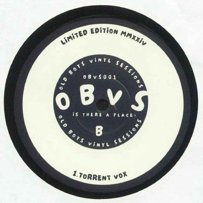 Back cover — OLD BOYS VINYL SESSIONS — Is There A Place?