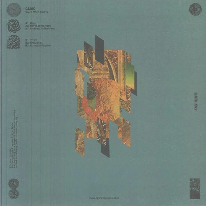 Обратная сторона обложки — C.ling — Vault with Holes (LP)