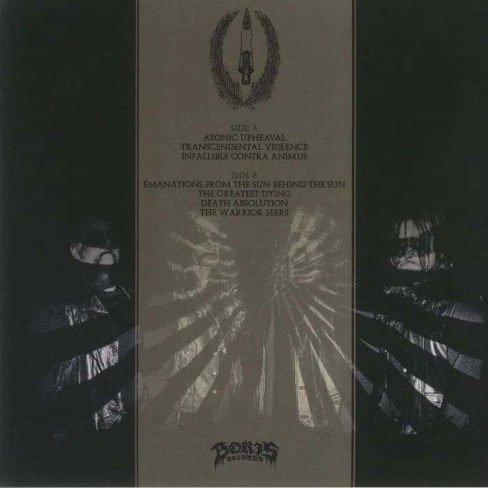 Back cover — VIMUR — Transcendental Violence