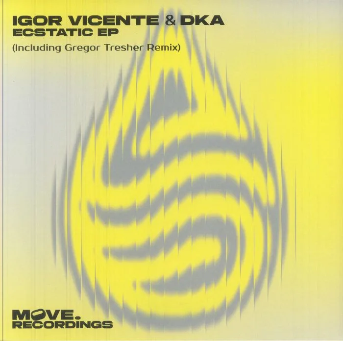 Лицевая сторона обложки — IGOR VICENTE & DKA — ECSTATIC (GREGOR TRESHER REMIX)