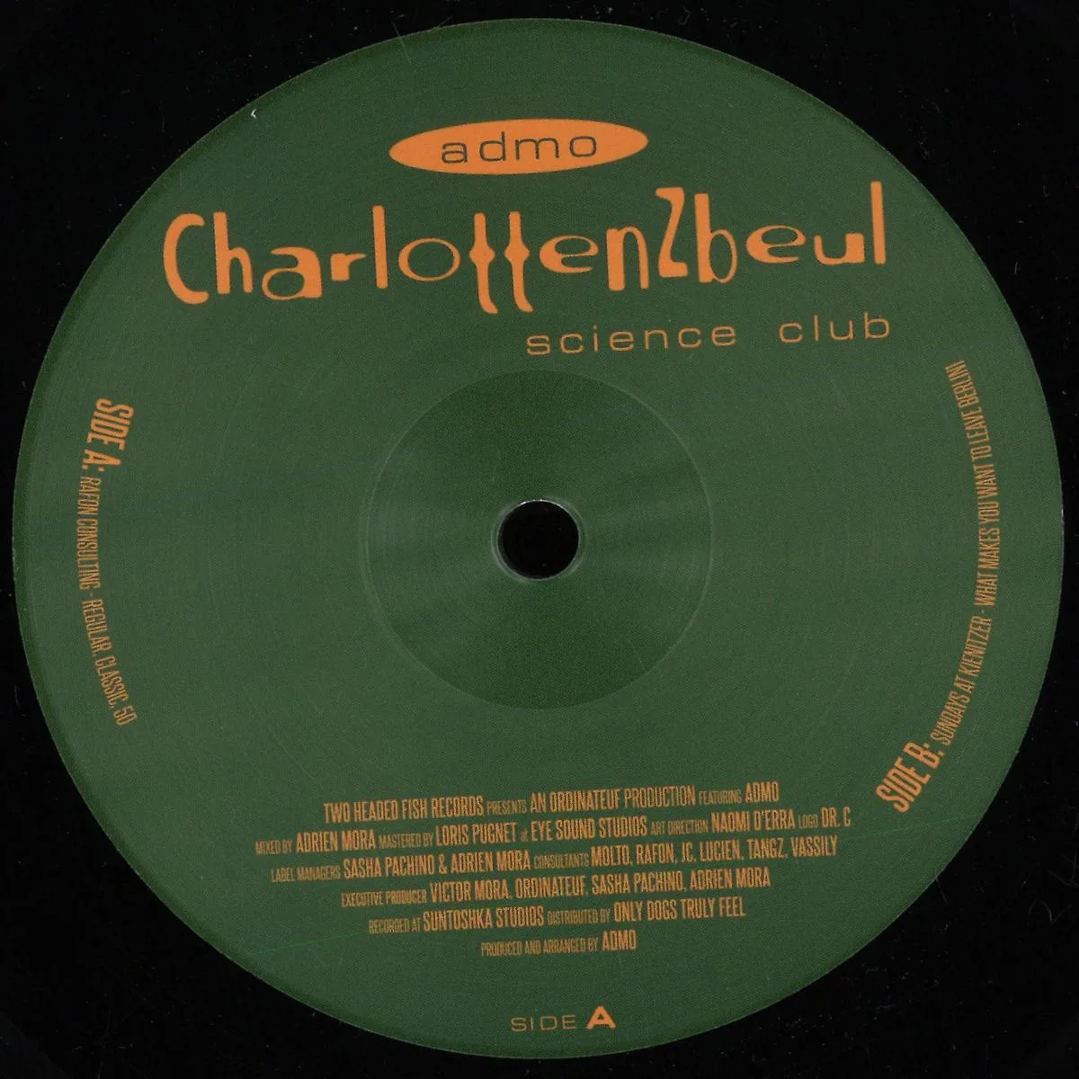 Front cover — Admo — Charlottenzbeul Science Club