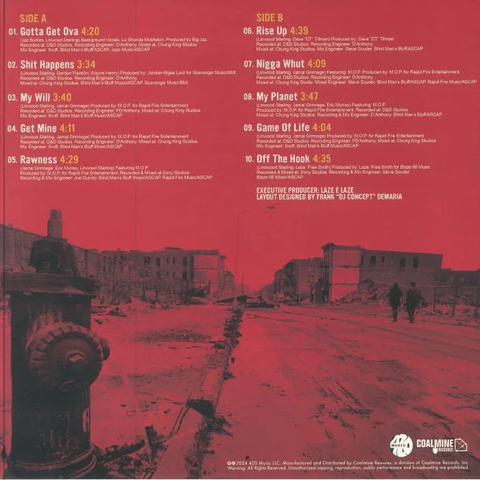 Обратная сторона обложки — TEFLON — My Will (reissue)
