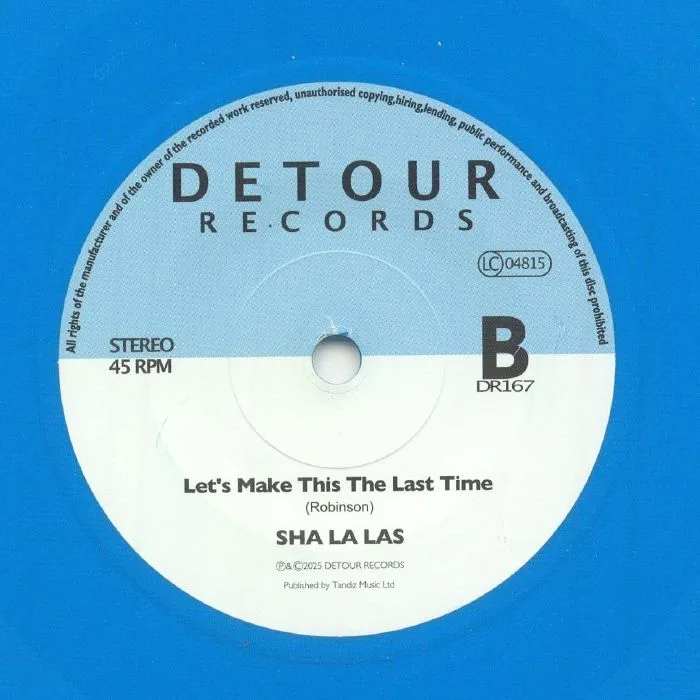 Back cover — The SHA LA LA'S — You Can't Walk Away From Love