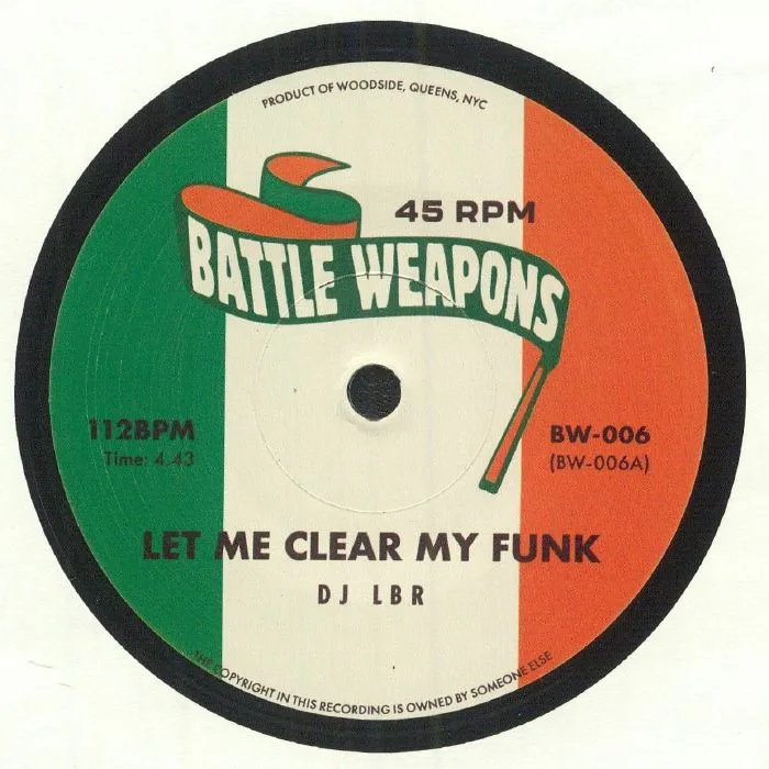 Лицевая сторона обложки — DJ LBR / DC'S FINEST — Battle Weapons Vol 6
