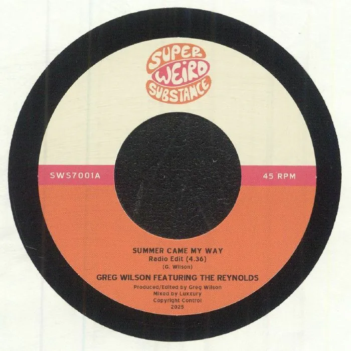 Front cover — Greg WILSON feat THE REYNOLDS — Summer Came My Way