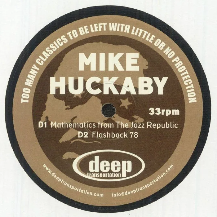 Обратная сторона обложки — Mike Huckaby — Too Many Classics To Be Left With Little Or No Attention LP 2x12"