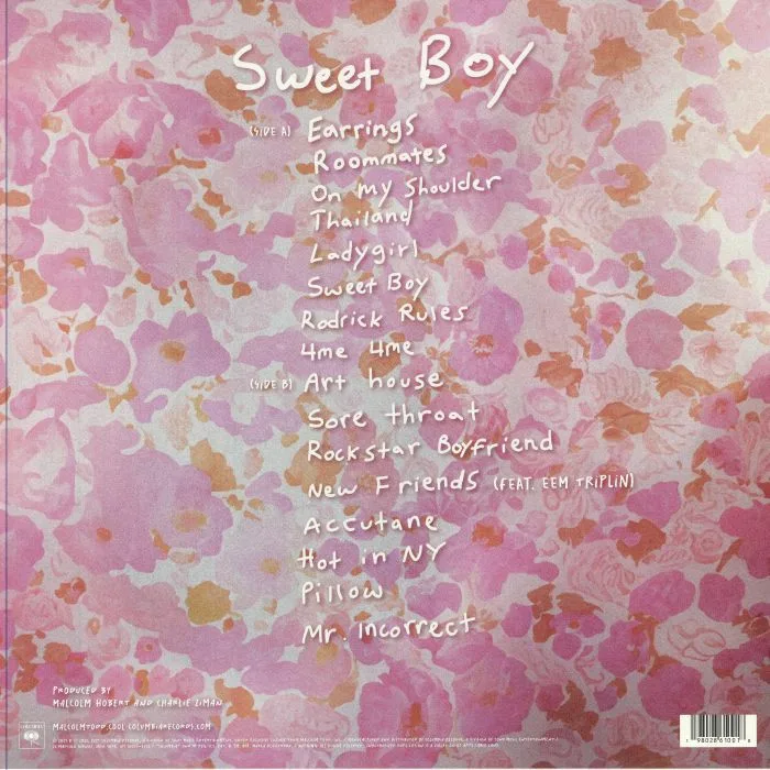 Обратная сторона обложки — Malcolm TODD — Sweet Boy (B-STOCK)