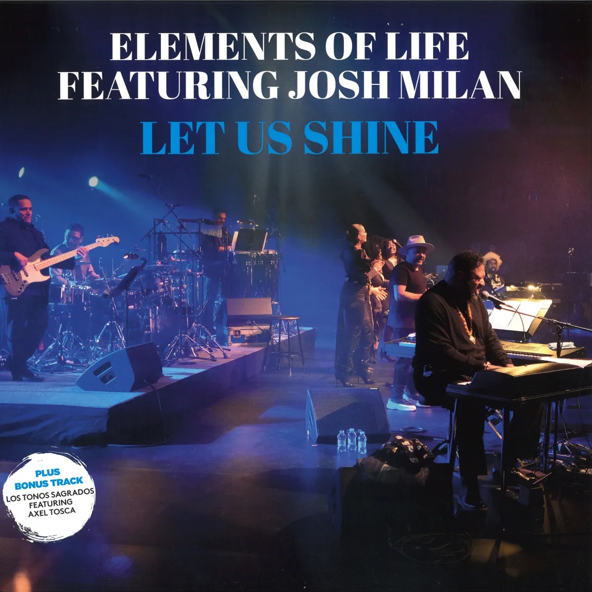 Лицевая сторона обложки — Elements Of Lifefeat.Josh Milan — Let Us Shine