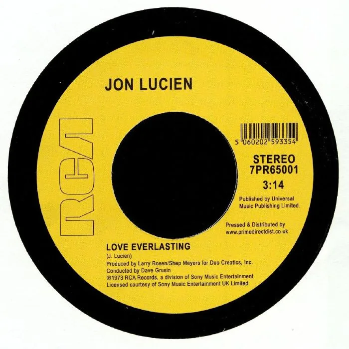 Обратная сторона обложки — Jon LUCIEN — Lady Love
