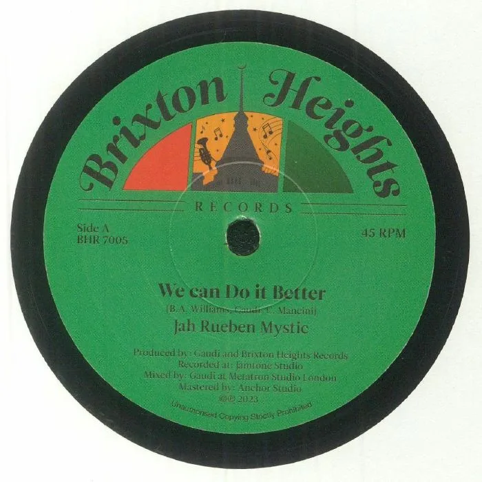 JAH RUEBEN MYSTIC / GAUDI — We Can Do It Better
