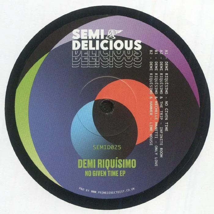 Обратная сторона обложки — Demi RIQUISIMO — No Given Time EP