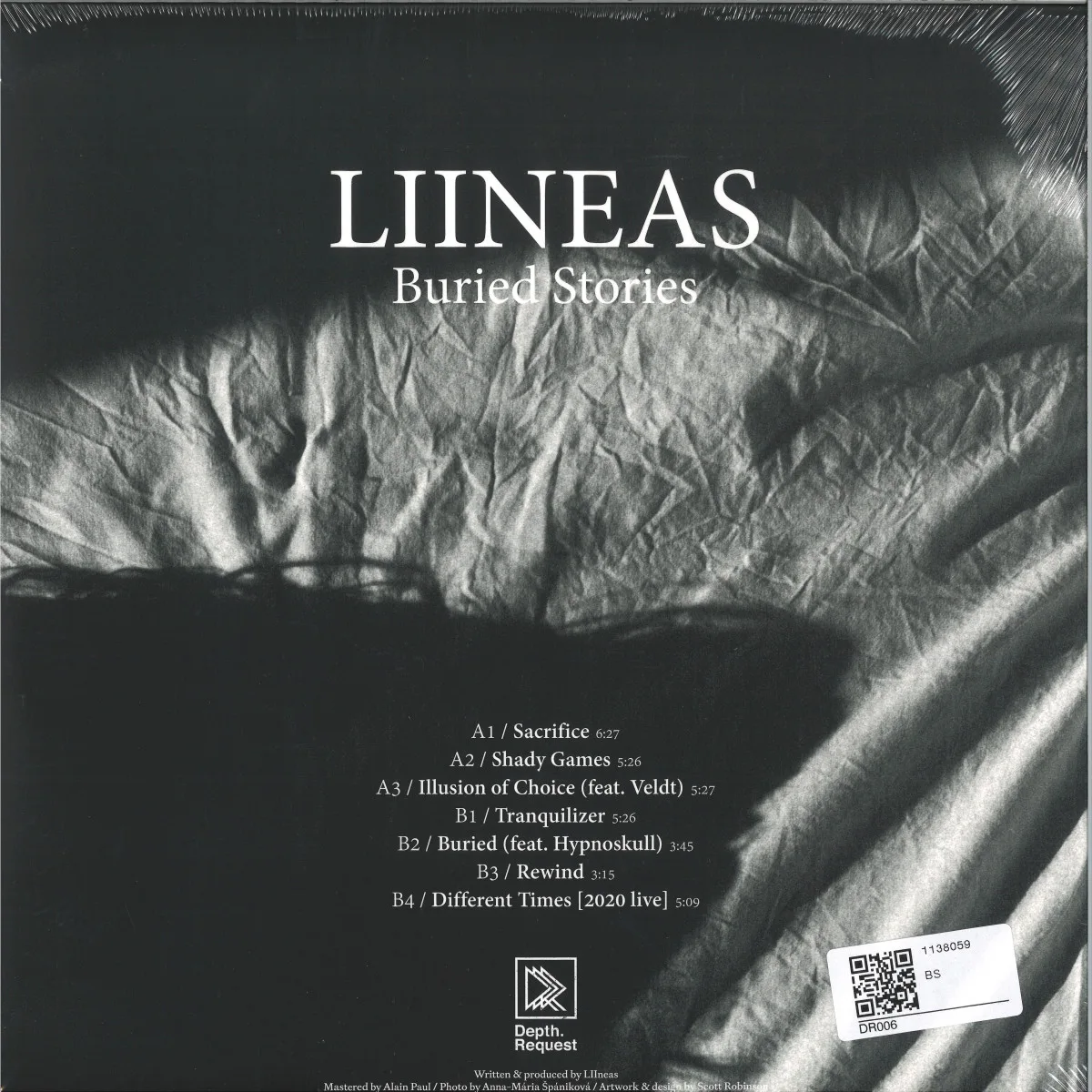 Обратная сторона обложки — Liineas — Buried Stories