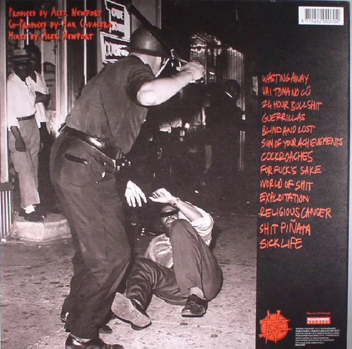 Обратная сторона обложки — NAILBOMB — Point Blank