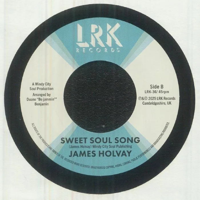 Обратная сторона обложки — James HOLVAY — This Girl