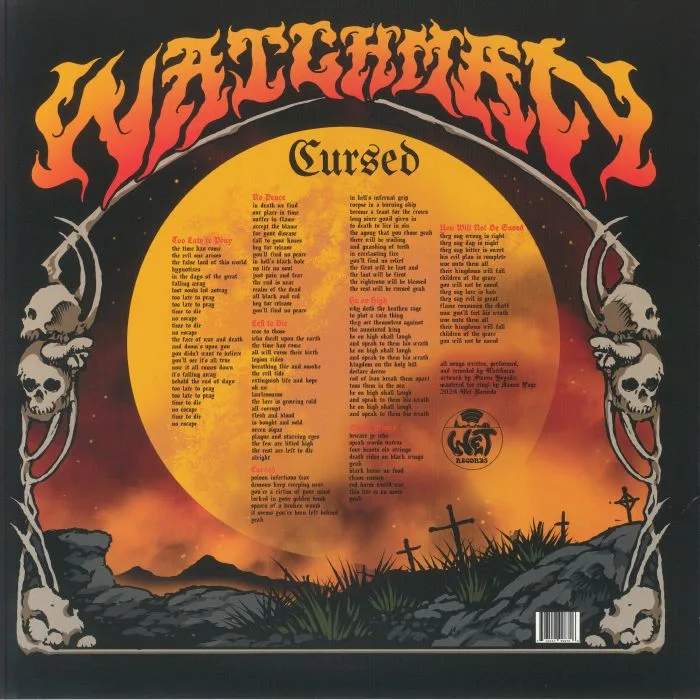 Back cover — WATCHMAN — Cursed