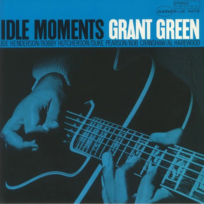 Front cover — Grant GREEN — Idle Moments (reissue)