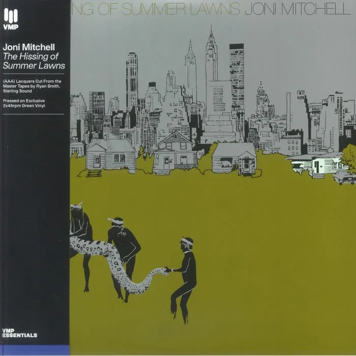 Обратная сторона обложки — Joni MITCHELL — The Hissing Of Summer Lawns (reissue)