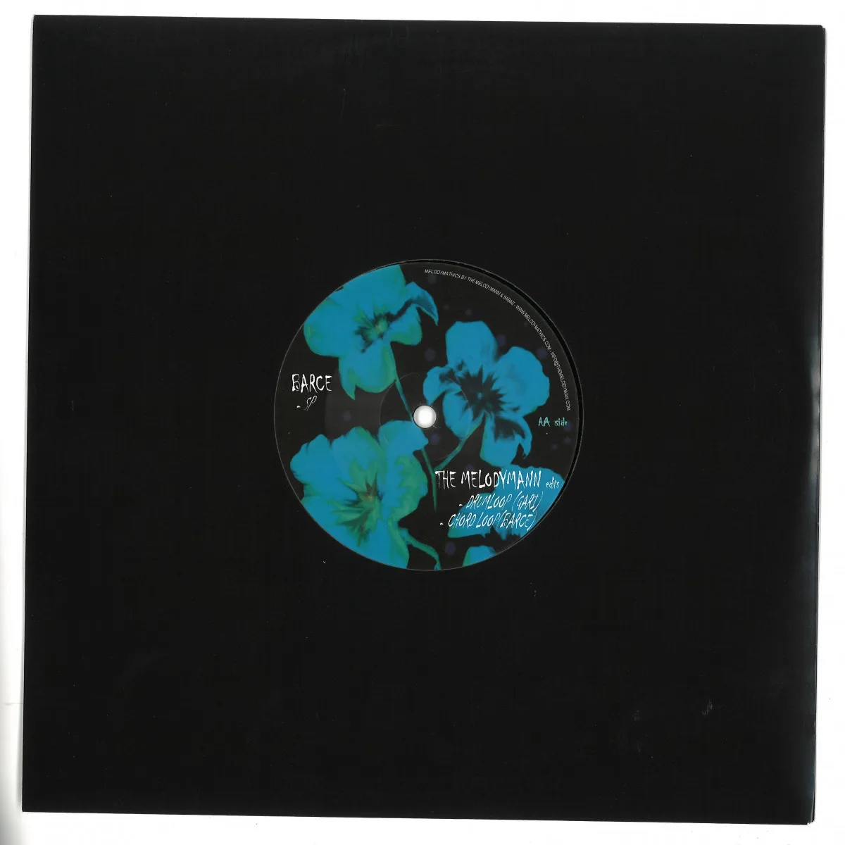 Back cover — Gari Romalis/Barce/Melodymann — The Web 10"