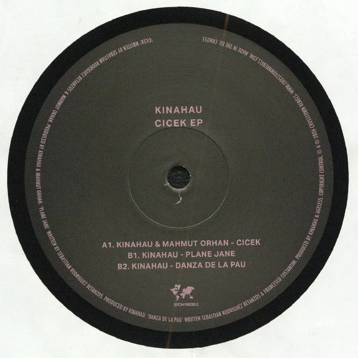Back cover — KINAHAU — Cicek EP